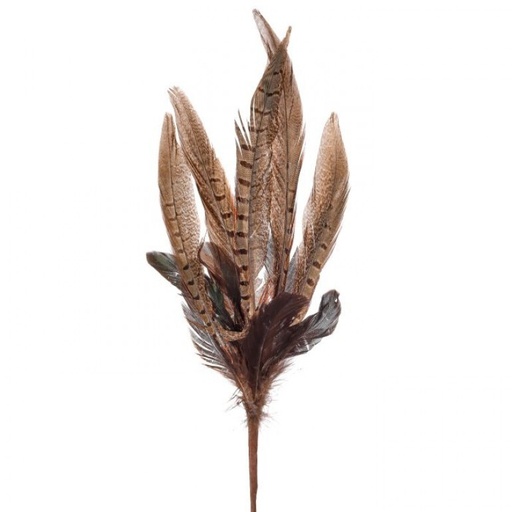 [743903166786] 16" NATURAL FEATHER SPRAY