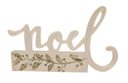 [MTX71097] 9" RSN WINTER "NOEL" TABLE PIECE