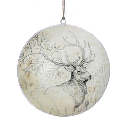 [MTX7101] 6.5" METAL STAG ORNAMENT