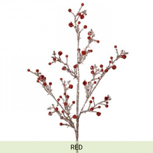 [MTX70794] 30" ICED JINGLE BELL/BALL SPRAY