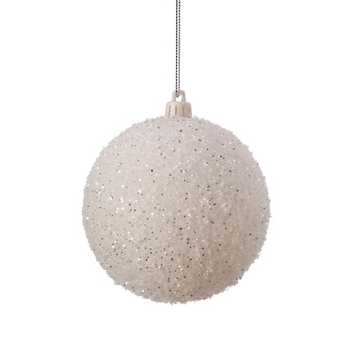 [MTX70571] 100MM VP SNOWBALL BALL ORNAMENT BOX/4