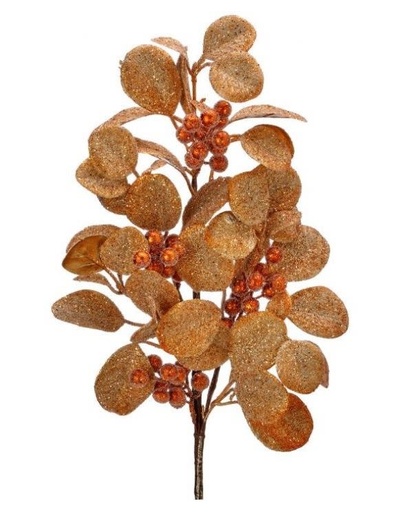 [MTX70531] 26" GLITTER RUSCUS BERRY SPRAY