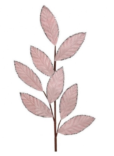 [MTX70395] 28" VELVET/GLITTER LEAF SPRAYS
