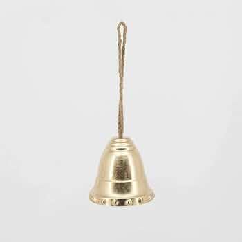 [743903152499] 8.5" METAL HANGING BELL W/ROPE