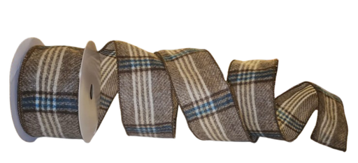 [MTX69761] 2.5"X10Y TWEED PLAID RIBBON