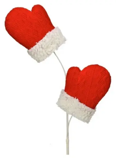 [MTX68880] KNITTED/FUR MITTEN SPRAY X2