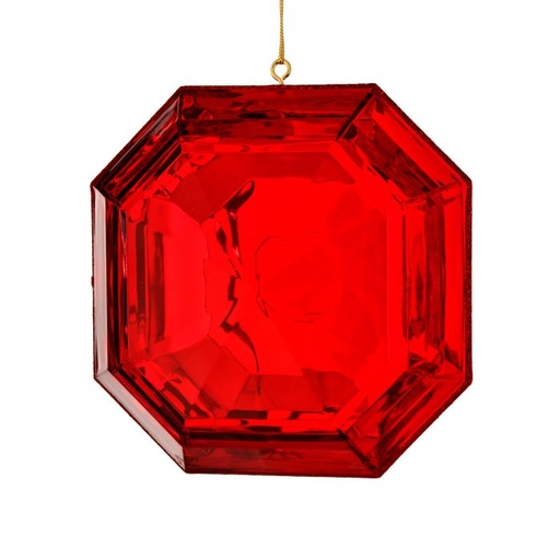 [MTX67415] 6" ACRYLIC SQUARE PRECIOUS GEM ORNAMENT