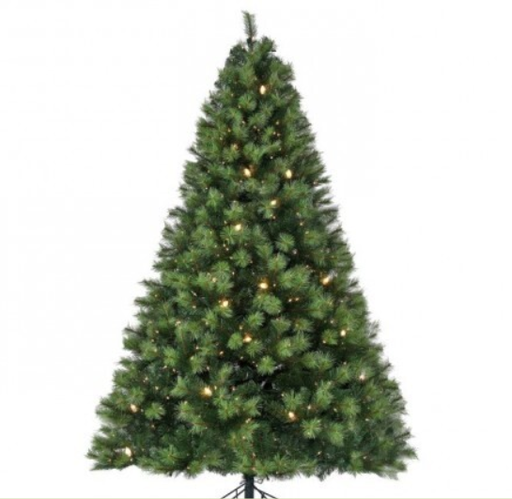 [743903019853] 7.5 LIT SCOTCH PINE TREE 1568T57"D750L+54C7 CON LUZ