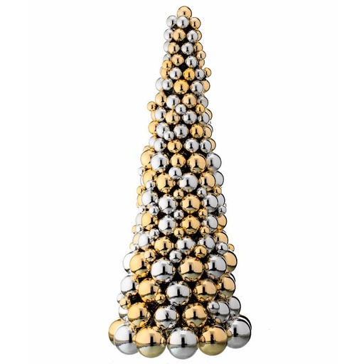 [MTX63749-DP] 24" VP MIXED BALL CONE TREE GDSL
