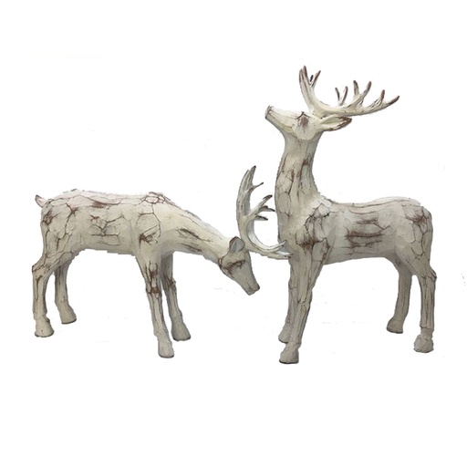 [MTX63634] 12-14´´ RSN CARVED DEER INDIVIDUAL