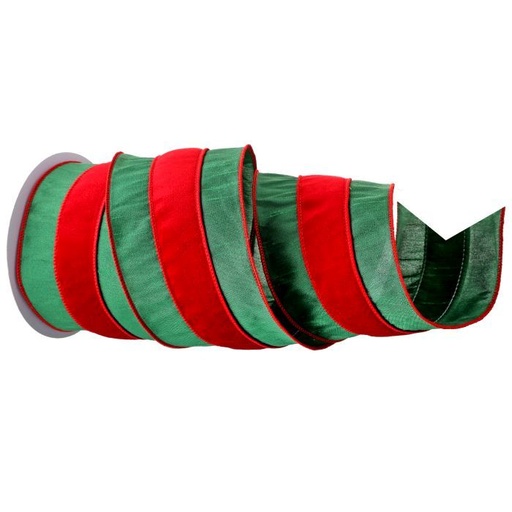 [MTX60185] 4´´X 10Y VELVET STRIPE DUPION RIBBON