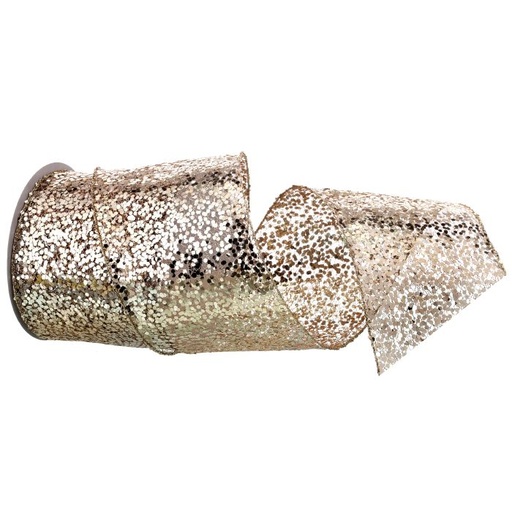 [MTX60152] 4"X10Y METALLIC SEQUINS RIBBON"