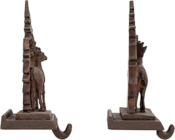 [MTX58177] 8´´RSN/IRON DEER/MOOSE/BEAR STOCKING HLDR INDIVIDUAL