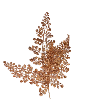 [MTX63214BLPK] 18" DIAMOND GLITTERED MAIDENHAIR  SPRAY X 5"