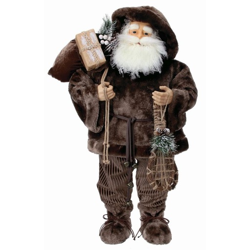 [MTX56905] 36´´FUR LODGE SANTA W/SNOW SHOES