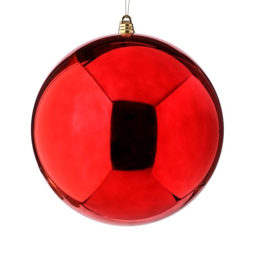 [MTX60768-ROJO] 500MM VP UV OUTDOOR BALL ORNAMENT RED