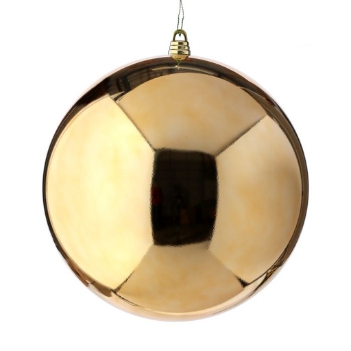 [MTX60768-DORADO] 500MM VP UV OUTDOOR BALL ORNAMENT GOLD