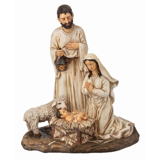 [MTX56925] 36"T RESIN OUTDOOR NATIVITY SET"