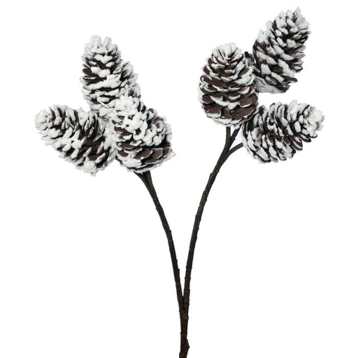 [MTX65925] PL.ICE PINECONE SPRAY NATURAL/FROST