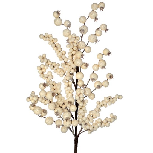 [MTX65848] 28" WP GLITTER MIX BERRY CRABAPPLE SPRAY