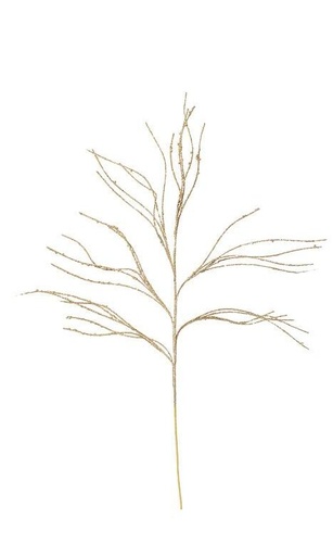 [743902667444] GLITTER/SEQUIN WISPY WILLOW SPRAY