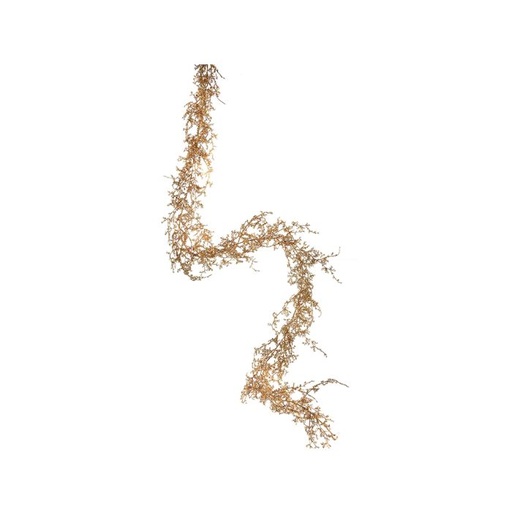 [MTX46691] GLIT.SPARKLING ANGEL FERN GARLAND 6FT