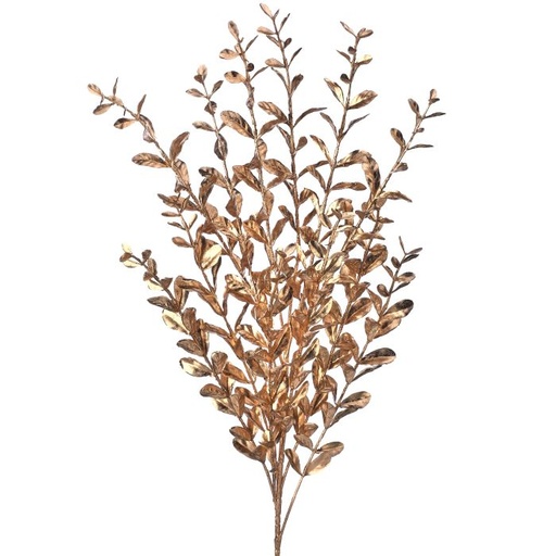 [MTX65765] 23" PAINTED GLITTER BOXWOOD X12 SPRAY 