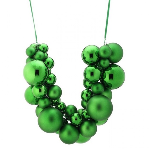 [MTX38669-VERDE] VP MATT,SHINY BALL DROP 36"  GRN