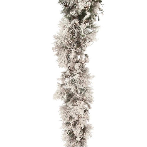 [MTX32256] FLOCK BEAR MOUNTAIN GARLAND  18", 9 210LVS