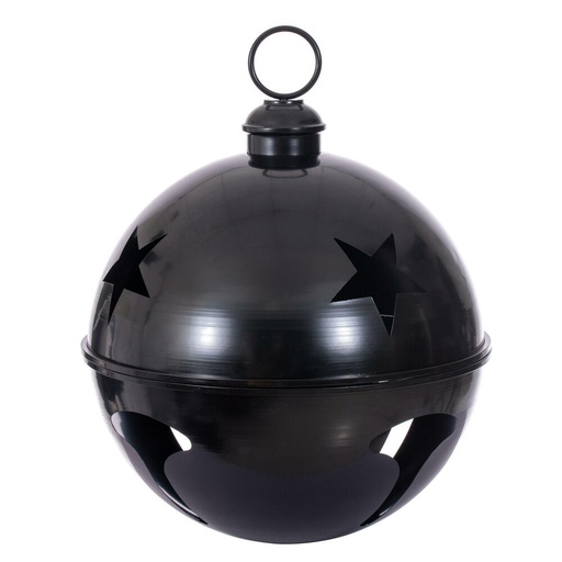 [RAA232417] 24" BLACK IRON BELL ORNAMENT