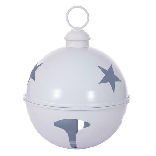 [734205739358] 20" WHITE IRON BELL