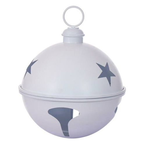 [734205739303] 18" WHITE IRON BELL