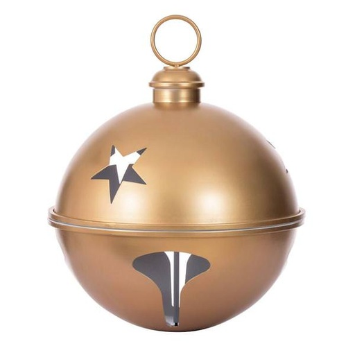 [734205739297] 18" GOLD IRON BELL