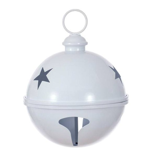 [734205739204] 10" WHITE IRON BELL 