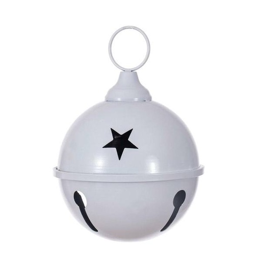 [734205739150] 6"WHITE IRON BELL 