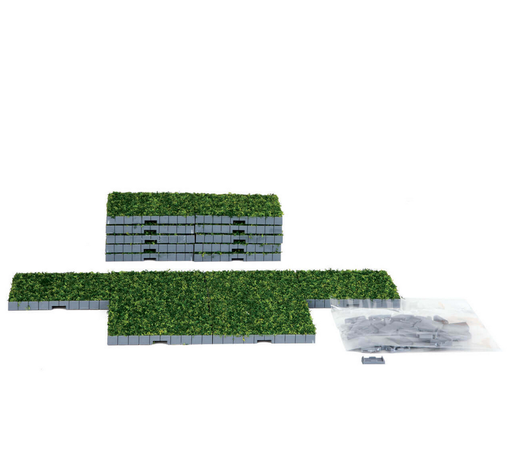 [64107] PLAZA SYSTEM (GRASS, SQUARE) 16PCS