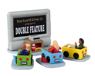 [33616] BACKYARD DRIVE-IN, SET OF 4