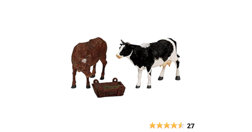 [12512] FEEDING COW AND BULL