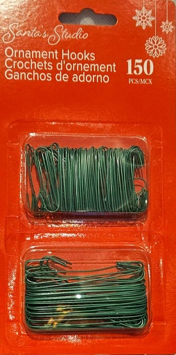 [XM13632] 150PK XMAS ORNAMENT HOOK