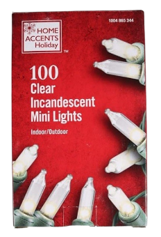 [L1100061CU01] 100 CLEAR INCANDESCENT MINI LIGHTS