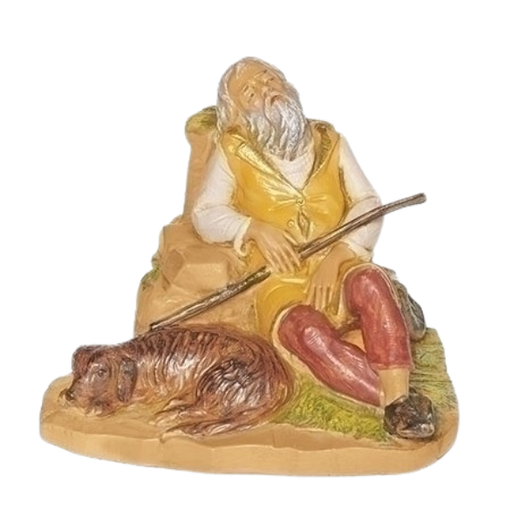 [57120] 5" SCALE ABRAM SHEPHERD W/DOG 