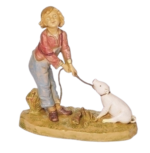 [54128] 5" SCALE ZEKE, BOY WITH PIG 