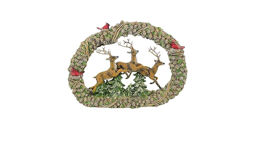 [MTX60766] 11"H LEAPING DEER IN 