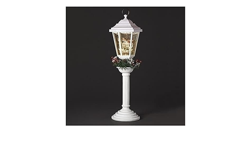 [089945829068] 27.5"H LED SWIRL LAMP POST 