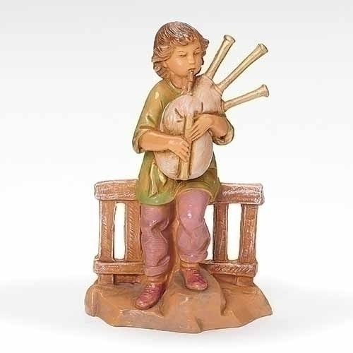 [59813] 5" SCALE JONAS, BOY BAGPIPER 