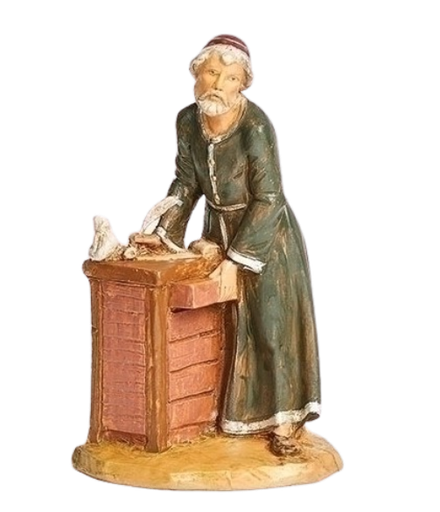 [54116] 5"SCALE ZACCHAEUS TAX COLLECTR. FONTANINI