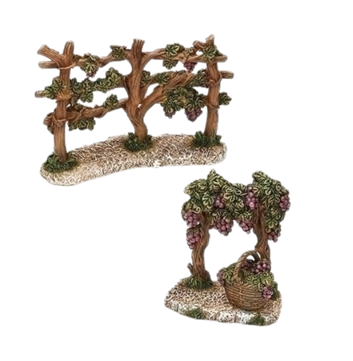 [59547] 4.5"H 2PC SET VINEYARD FENCES FOR. FONTANINI