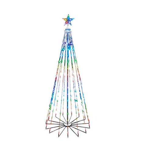 [TR3500] 6MULTIFUNCTION REMOTE CNTR COLLAPSIBLE  LED TREE 