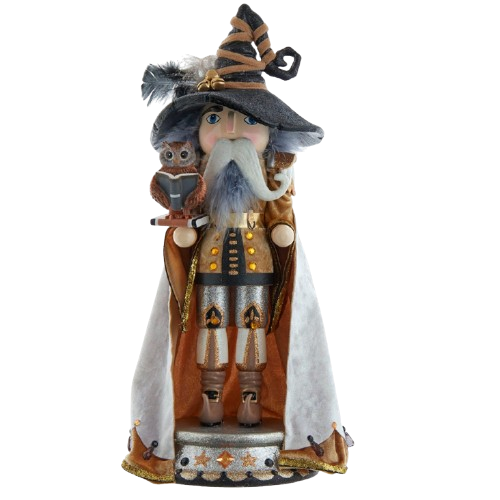[HA0633] 17"HOLLYWOOD WIZARD NUTCRACKER.