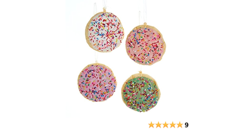 [086131638961] 3"FOAM SUGAR COOKIES ORN INDIVIDUAL